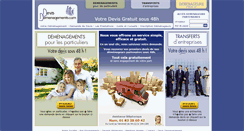 Desktop Screenshot of devis-demengements.com